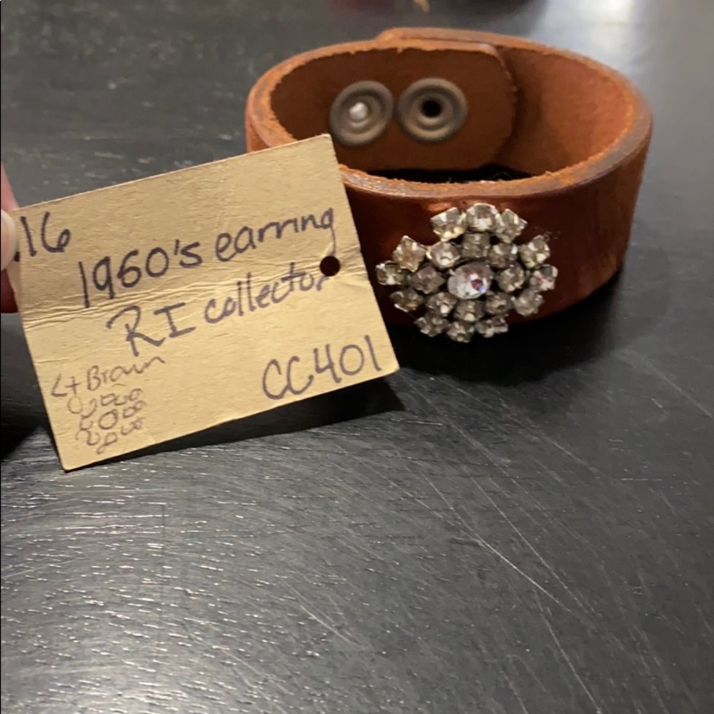 Vintage Made in the Deep South brown cuff